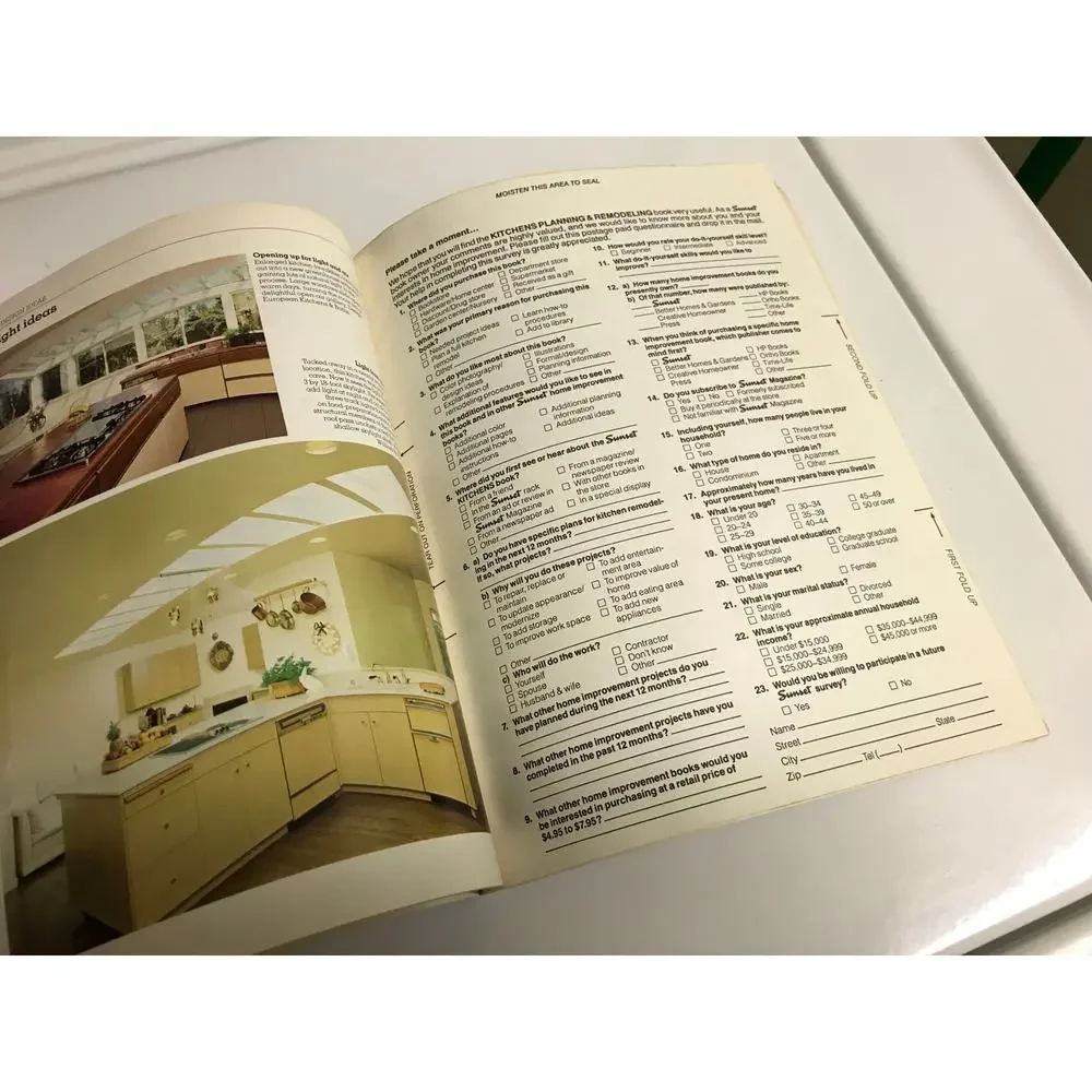 SUNSET Kitchens Planning and Remodeling Book‎ Vintage 1983